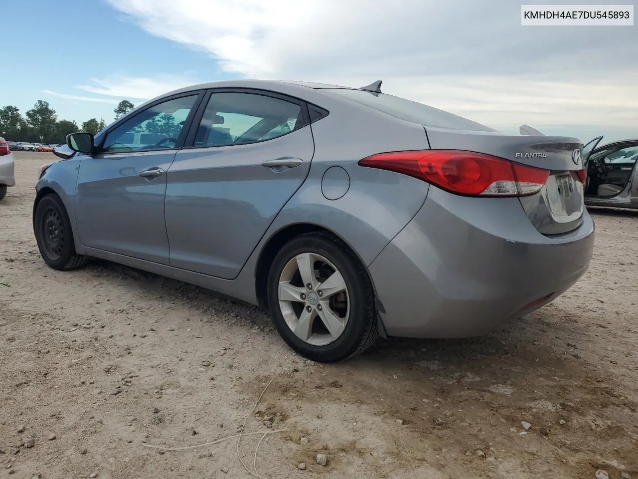 KMHDH4AE7DU545893 2013 Hyundai Elantra Gls