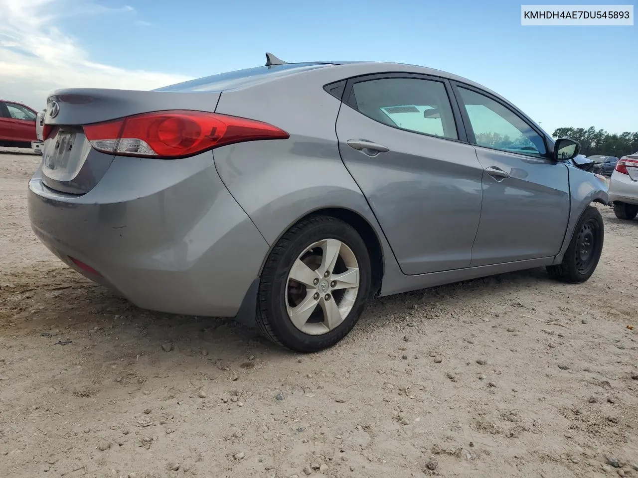 KMHDH4AE7DU545893 2013 Hyundai Elantra Gls