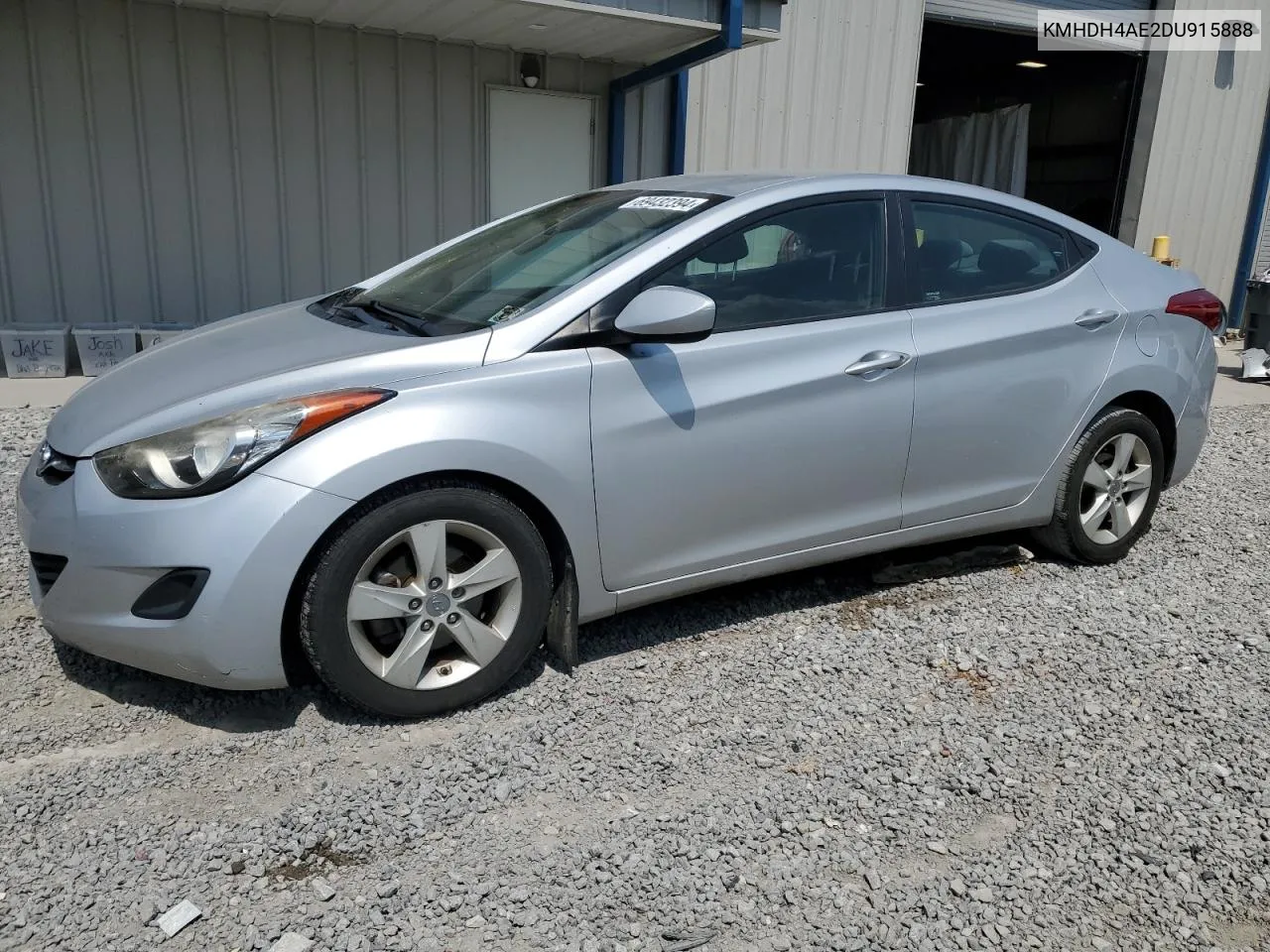 2013 Hyundai Elantra Gls VIN: KMHDH4AE2DU915888 Lot: 69432394