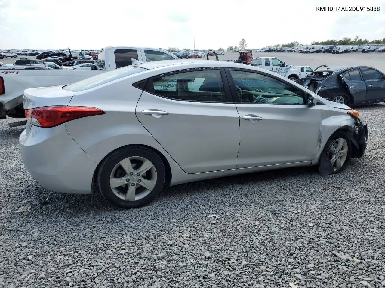 KMHDH4AE2DU915888 2013 Hyundai Elantra Gls