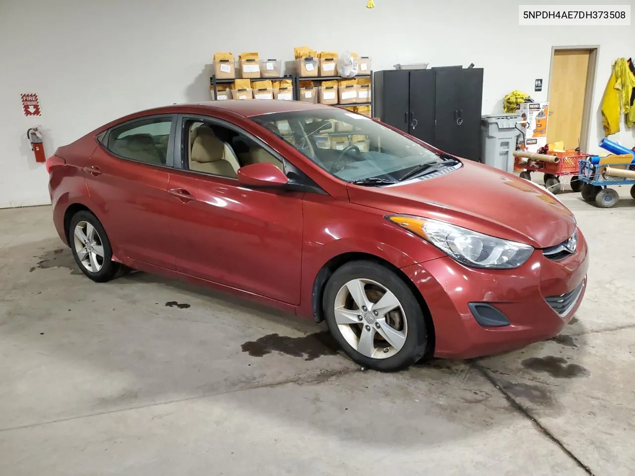 5NPDH4AE7DH373508 2013 Hyundai Elantra Gls