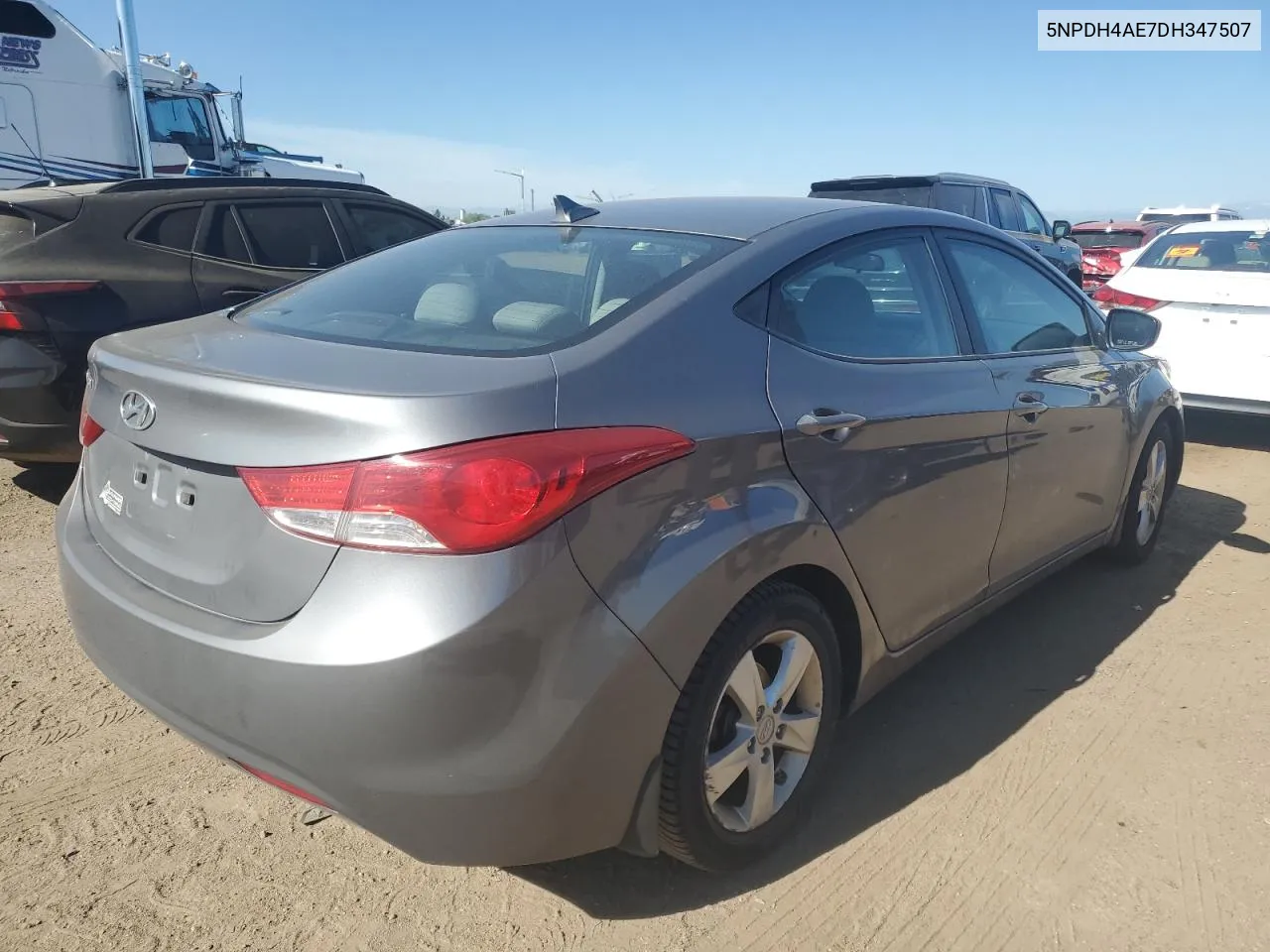 2013 Hyundai Elantra Gls VIN: 5NPDH4AE7DH347507 Lot: 69507624