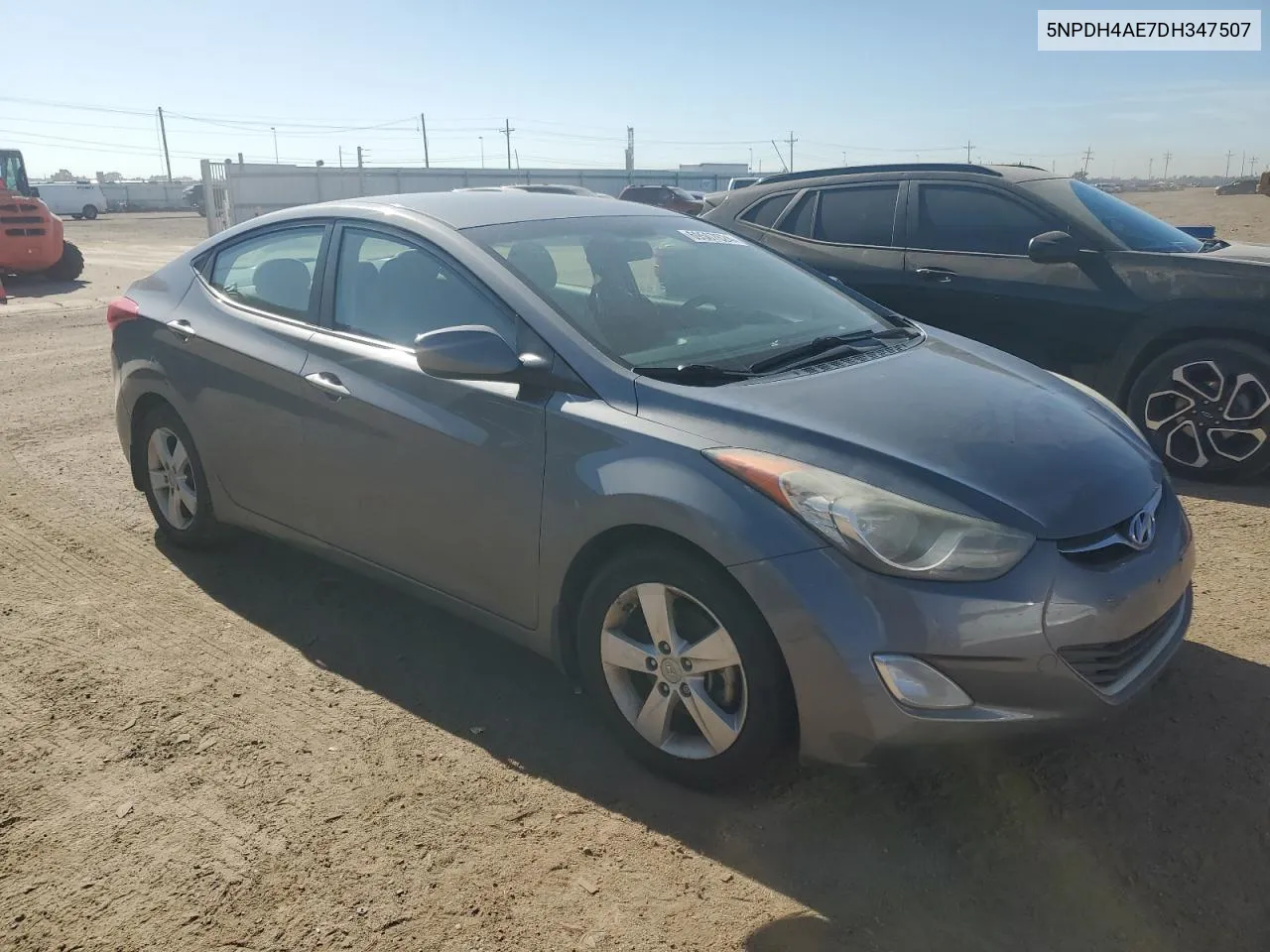 5NPDH4AE7DH347507 2013 Hyundai Elantra Gls