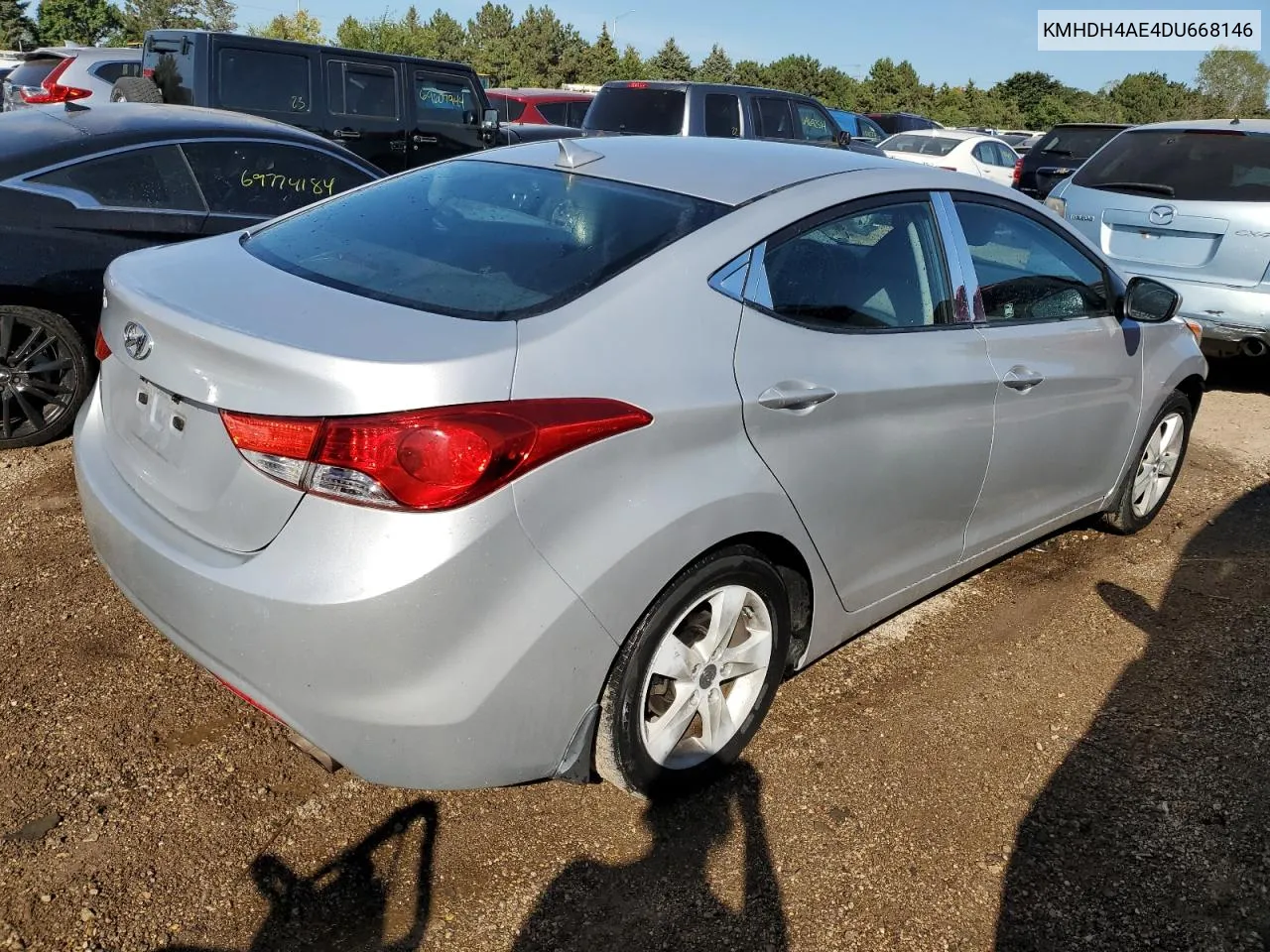 KMHDH4AE4DU668146 2013 Hyundai Elantra Gls