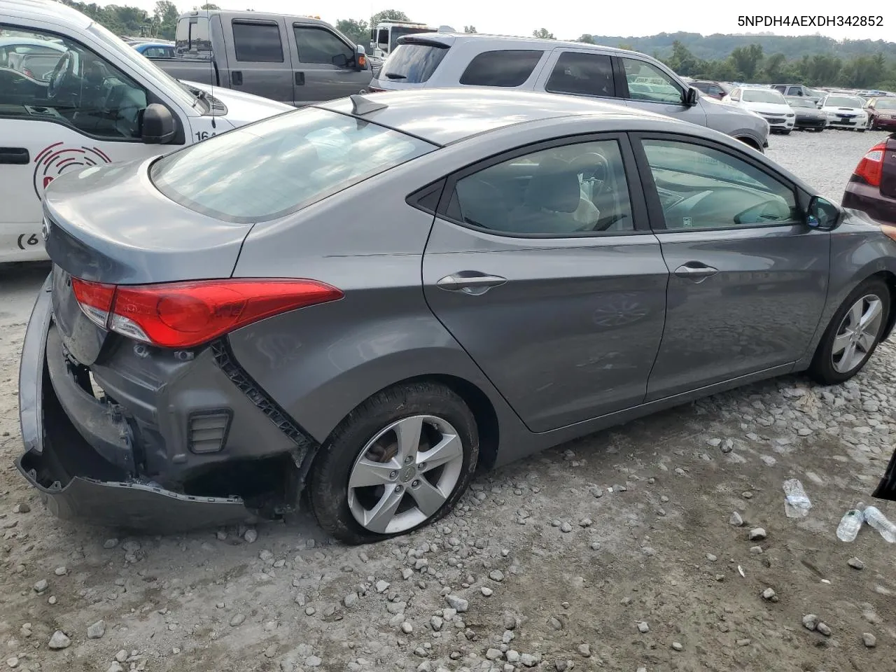 2013 Hyundai Elantra Gls VIN: 5NPDH4AEXDH342852 Lot: 69539244