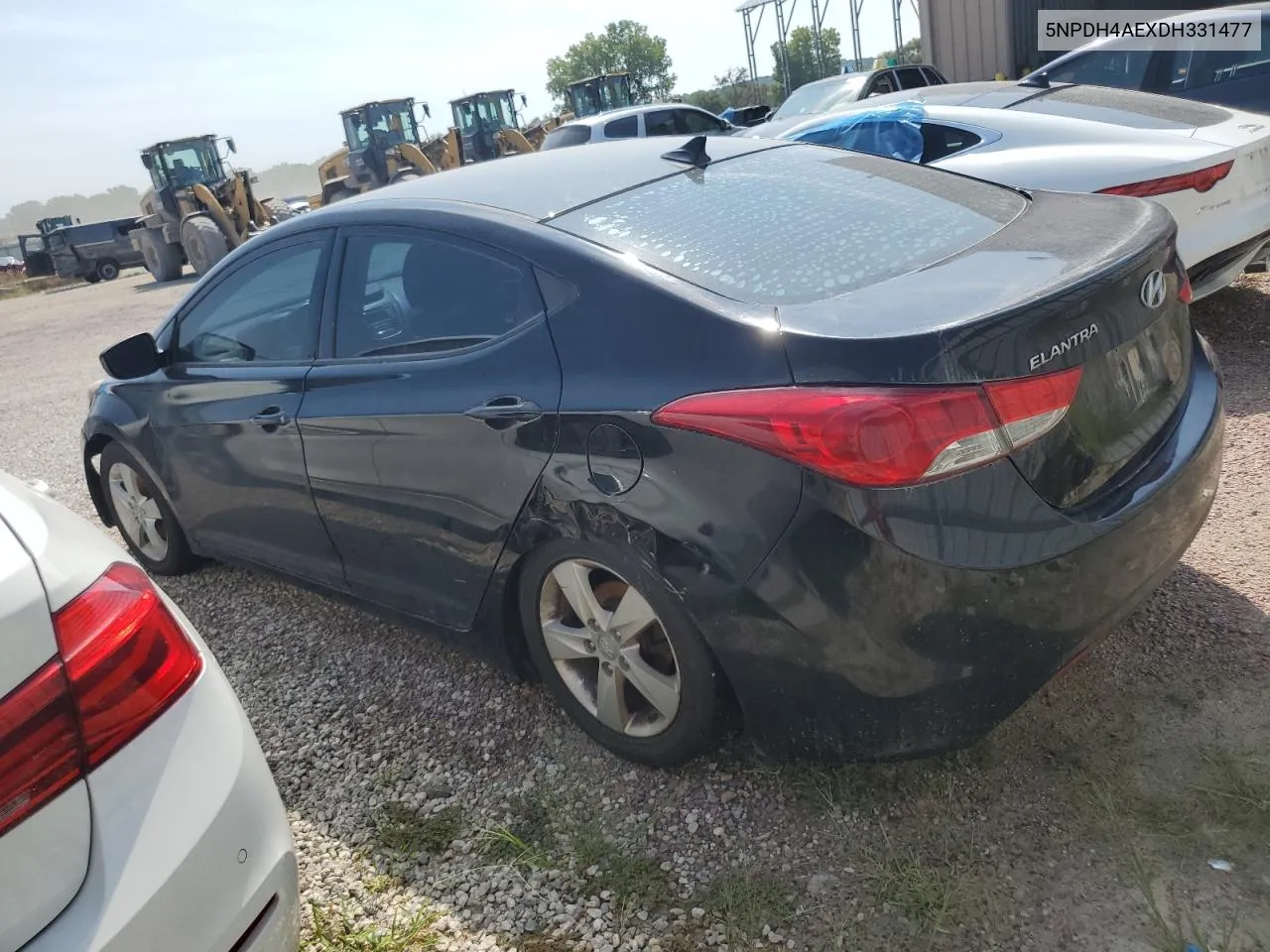 2013 Hyundai Elantra Gls VIN: 5NPDH4AEXDH331477 Lot: 69599164