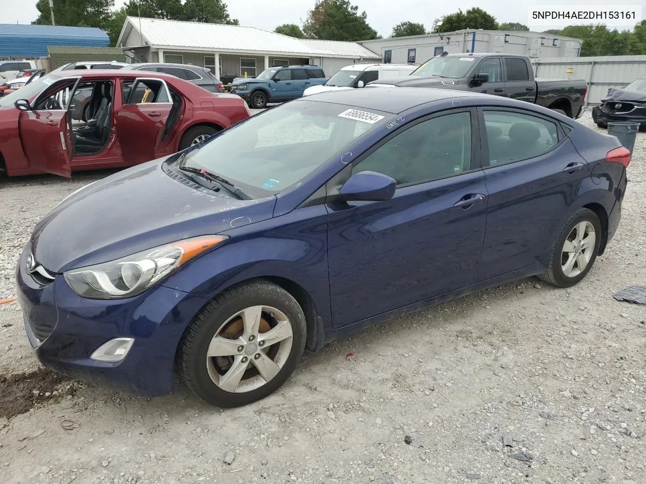 2013 Hyundai Elantra Gls VIN: 5NPDH4AE2DH153161 Lot: 69686554