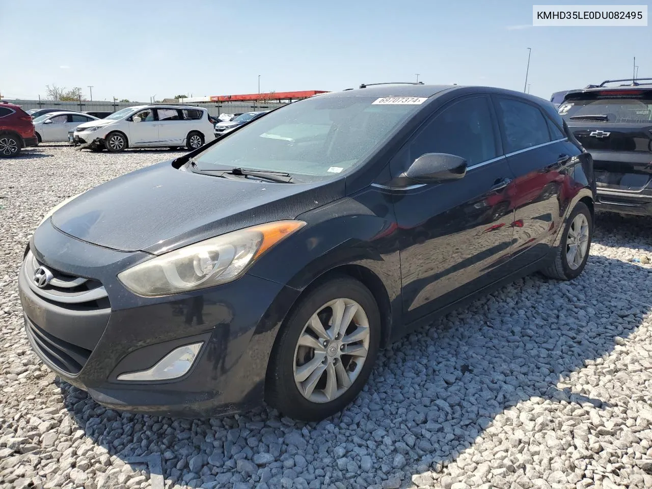 2013 Hyundai Elantra Gt VIN: KMHD35LE0DU082495 Lot: 69707374