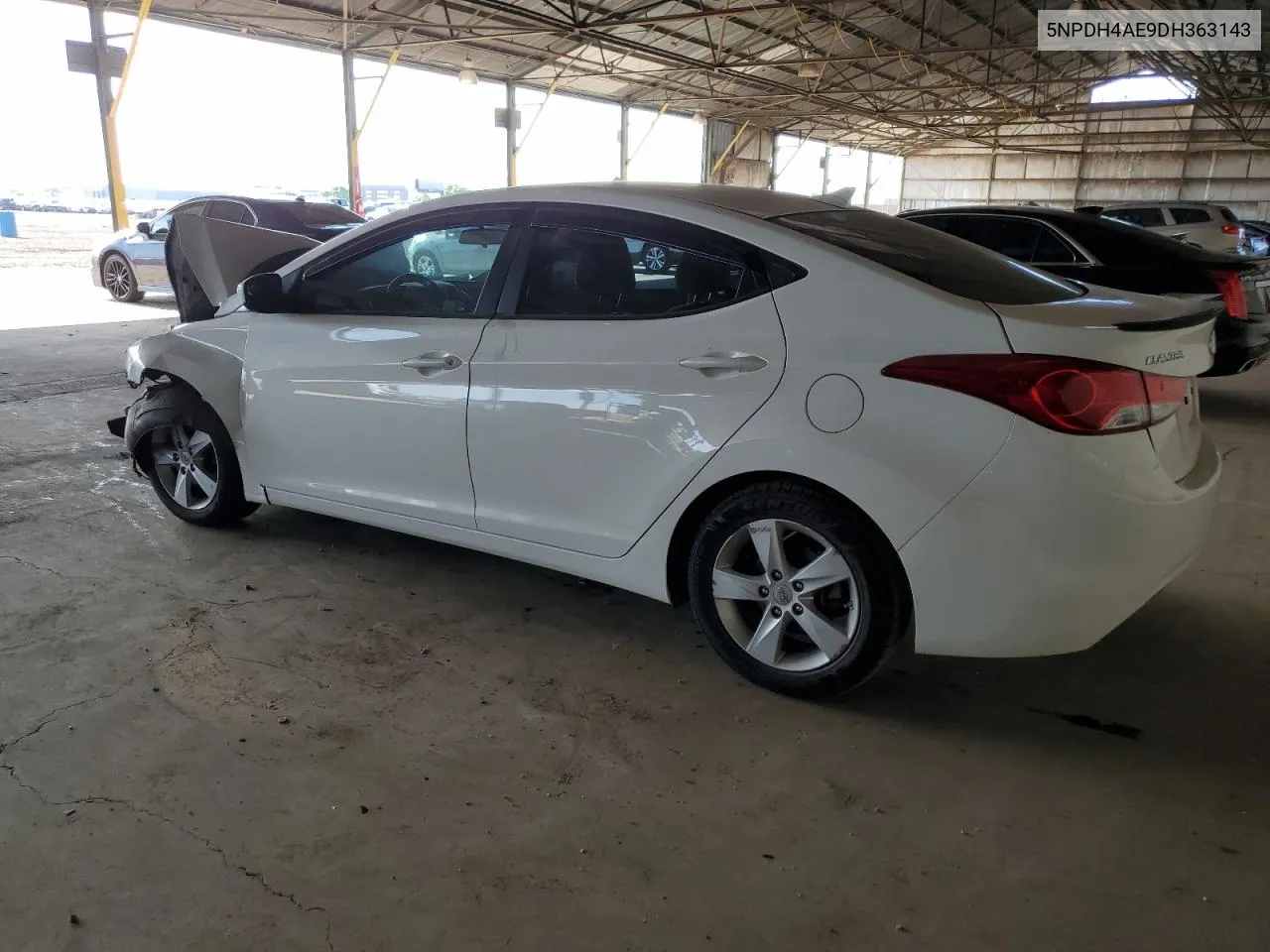 2013 Hyundai Elantra Gls VIN: 5NPDH4AE9DH363143 Lot: 69726874