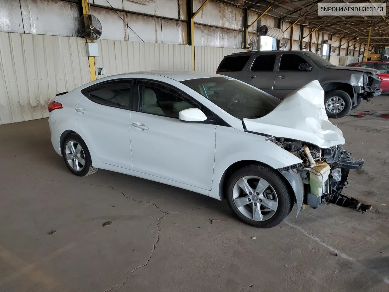 5NPDH4AE9DH363143 2013 Hyundai Elantra Gls