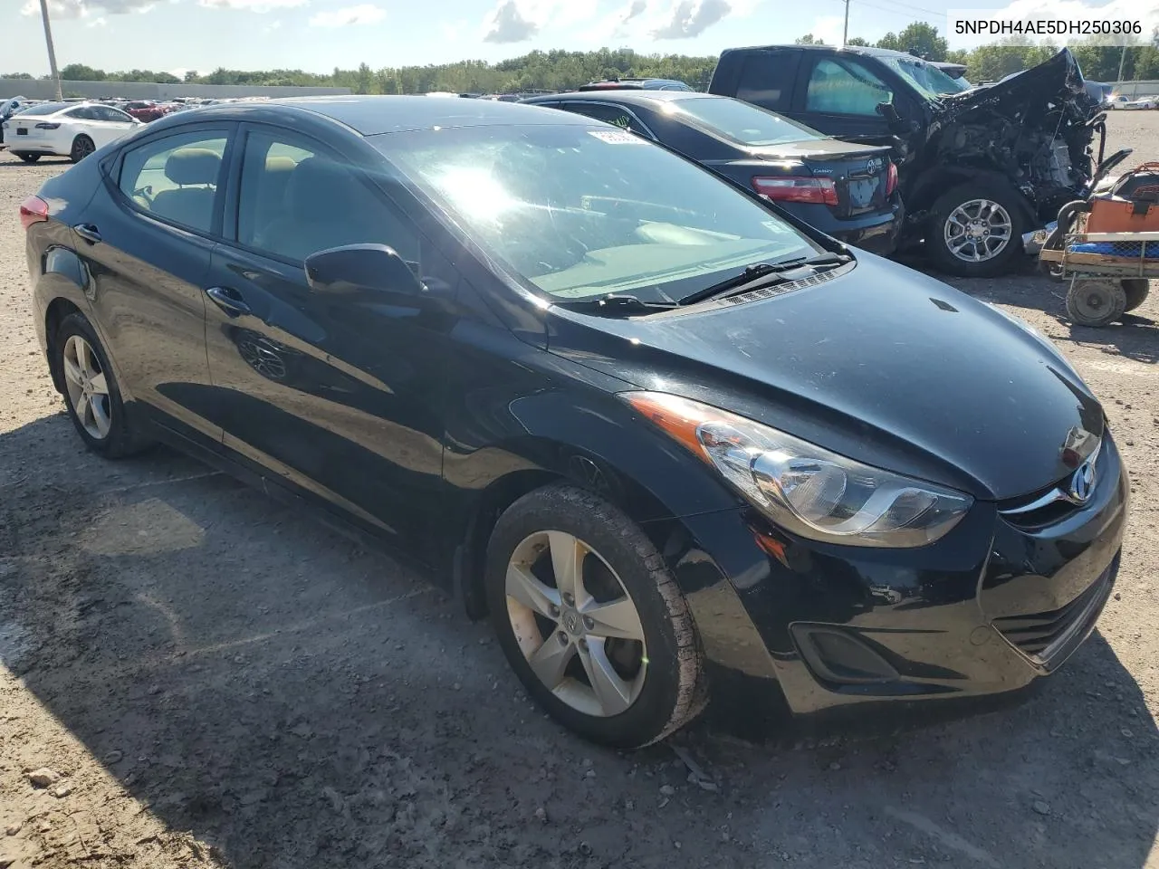 5NPDH4AE5DH250306 2013 Hyundai Elantra Gls