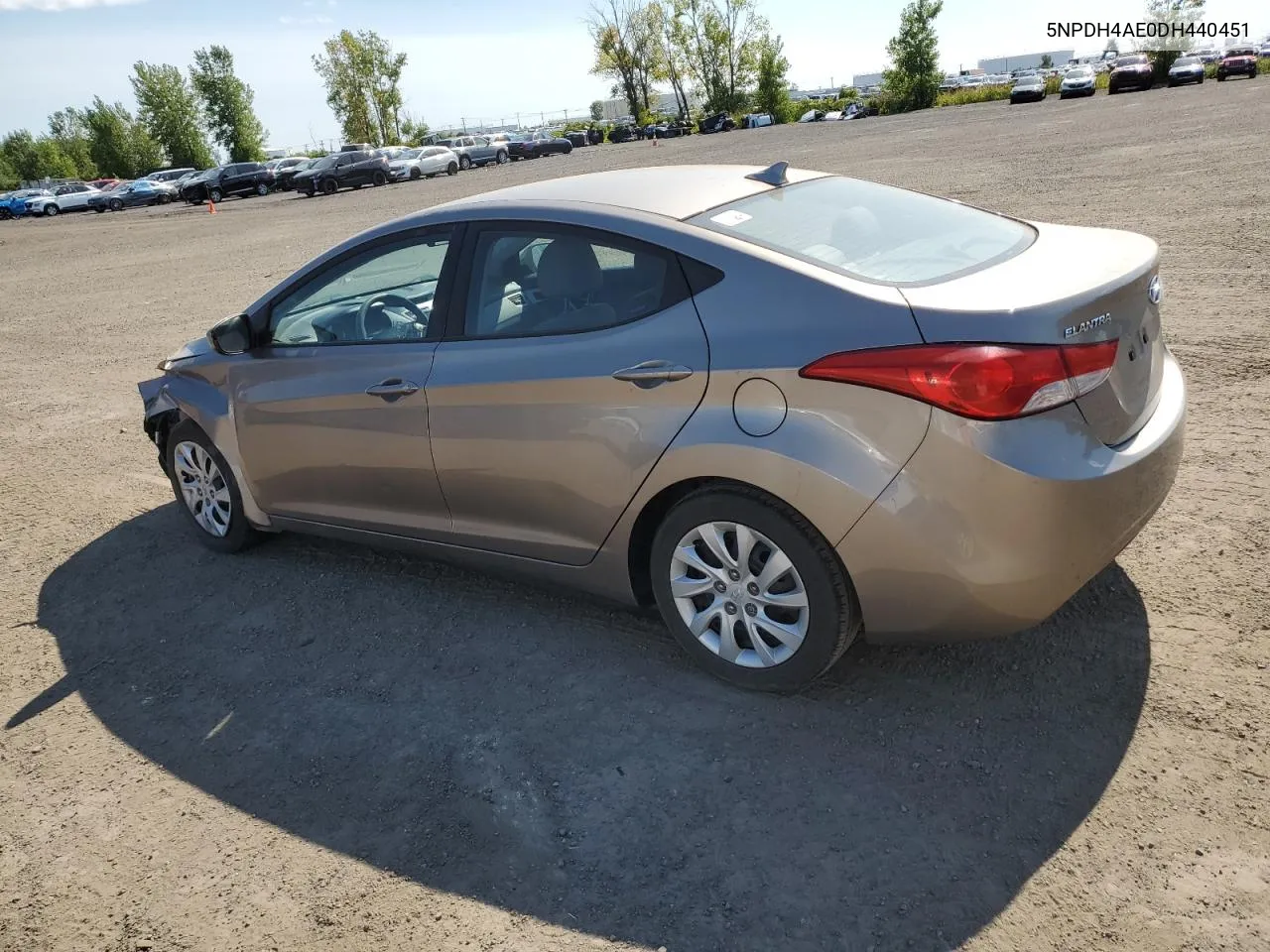 2013 Hyundai Elantra Gls VIN: 5NPDH4AE0DH440451 Lot: 69835054