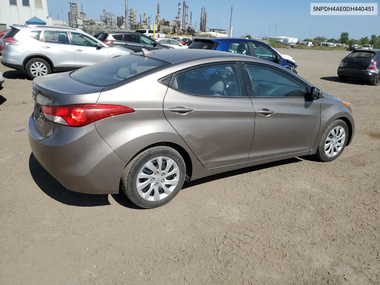 2013 Hyundai Elantra Gls VIN: 5NPDH4AE0DH440451 Lot: 69835054