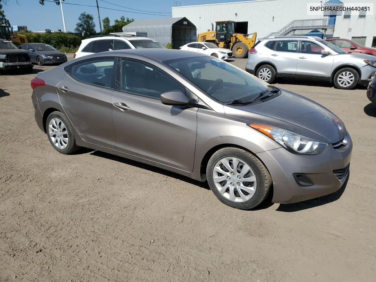 2013 Hyundai Elantra Gls VIN: 5NPDH4AE0DH440451 Lot: 69835054