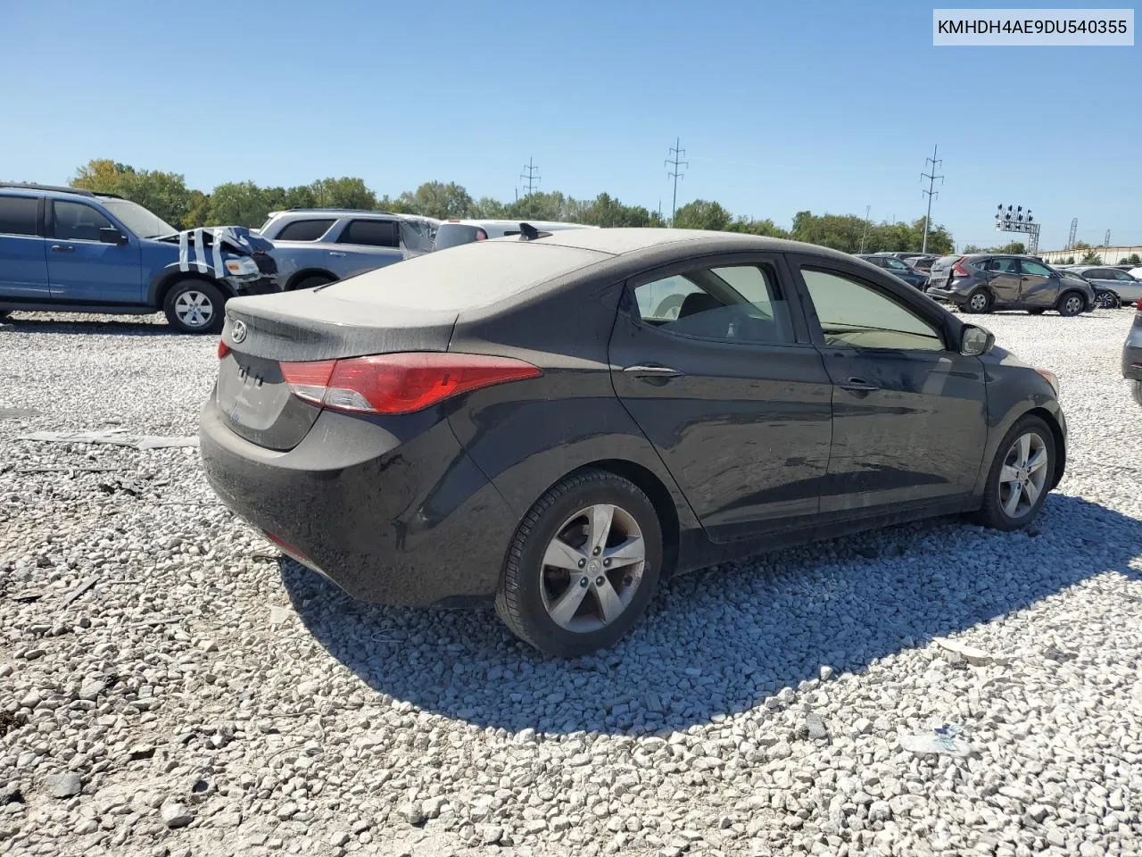 KMHDH4AE9DU540355 2013 Hyundai Elantra Gls