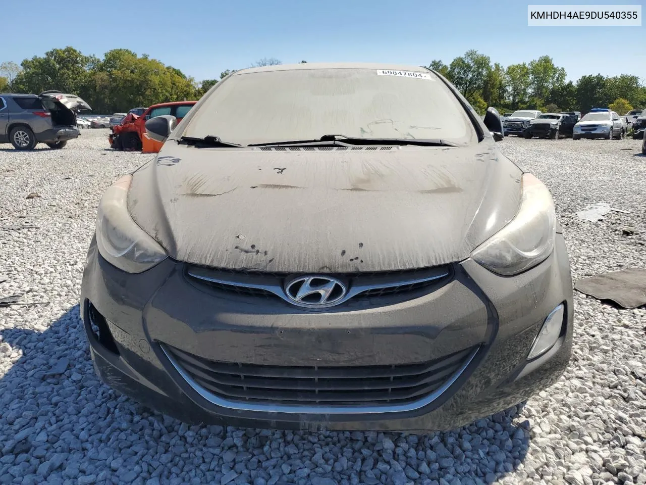 2013 Hyundai Elantra Gls VIN: KMHDH4AE9DU540355 Lot: 69847804