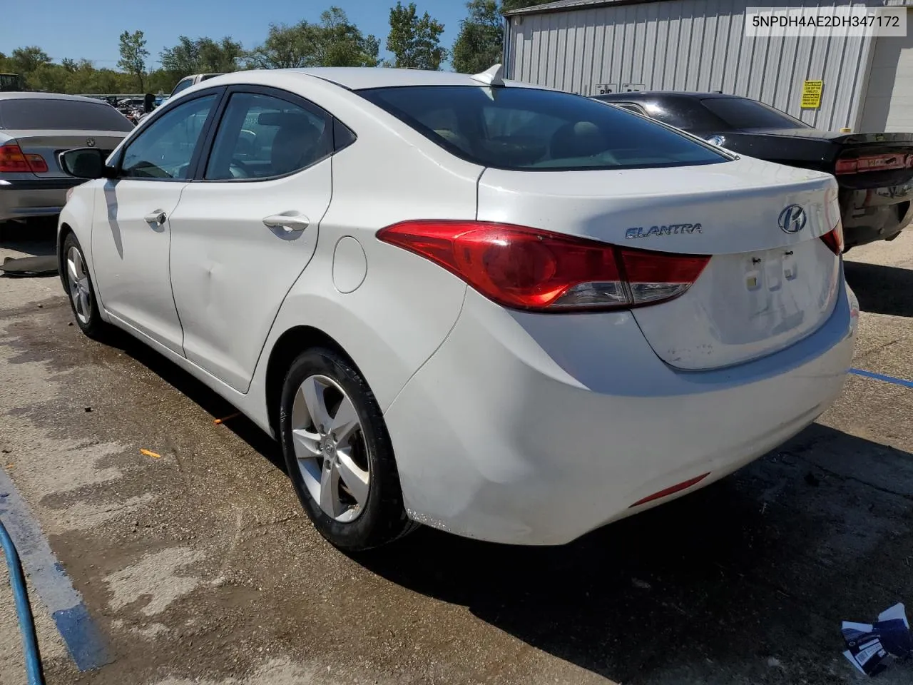 5NPDH4AE2DH347172 2013 Hyundai Elantra Gls