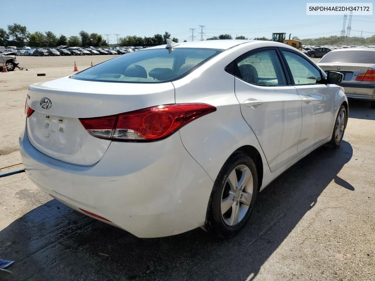 2013 Hyundai Elantra Gls VIN: 5NPDH4AE2DH347172 Lot: 69942974