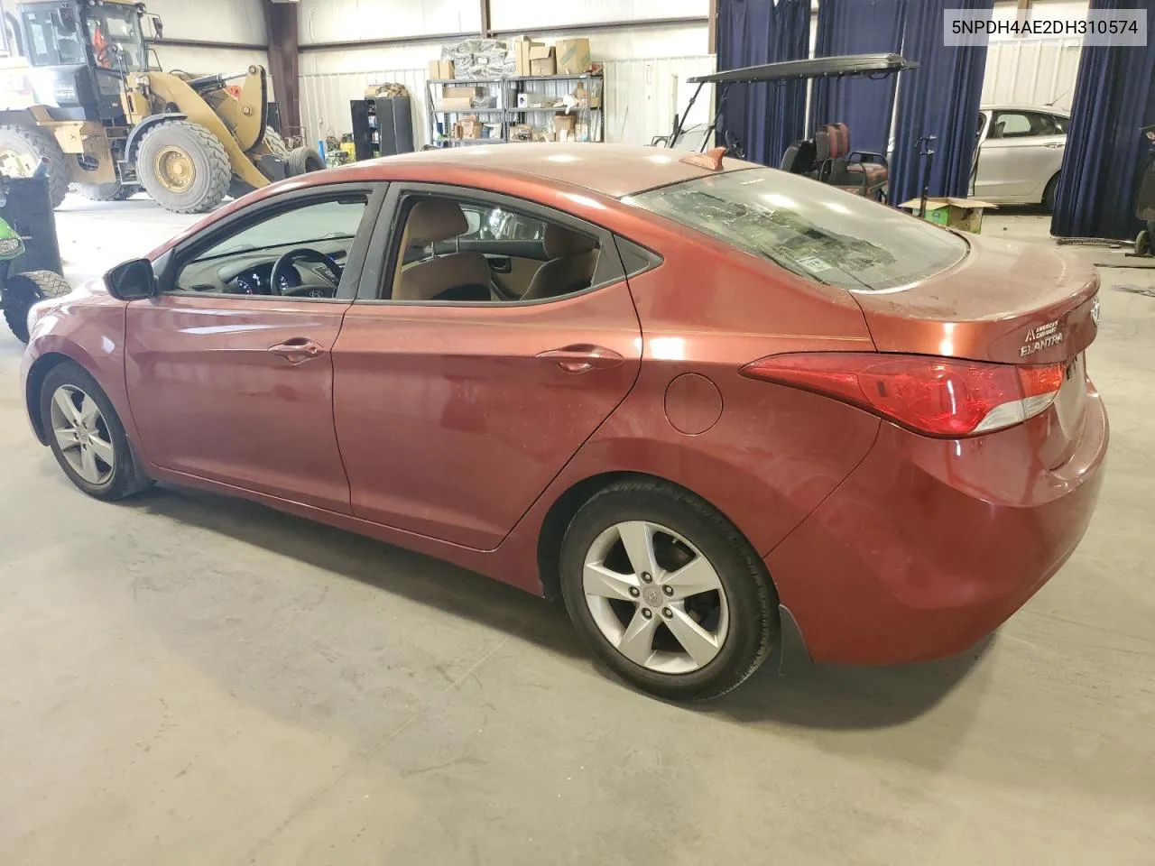 5NPDH4AE2DH310574 2013 Hyundai Elantra Gls