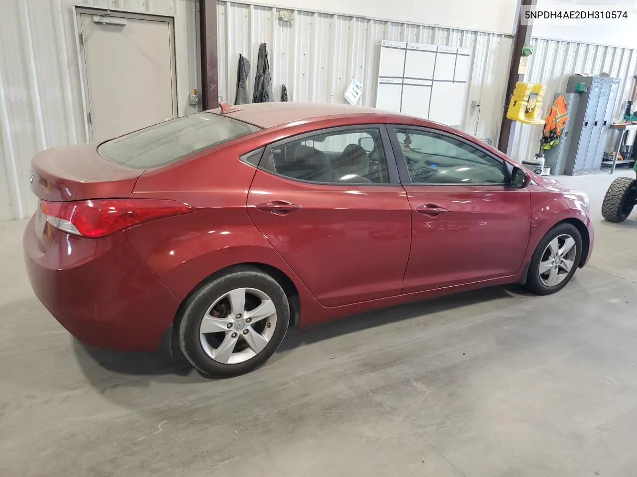 2013 Hyundai Elantra Gls VIN: 5NPDH4AE2DH310574 Lot: 69969604