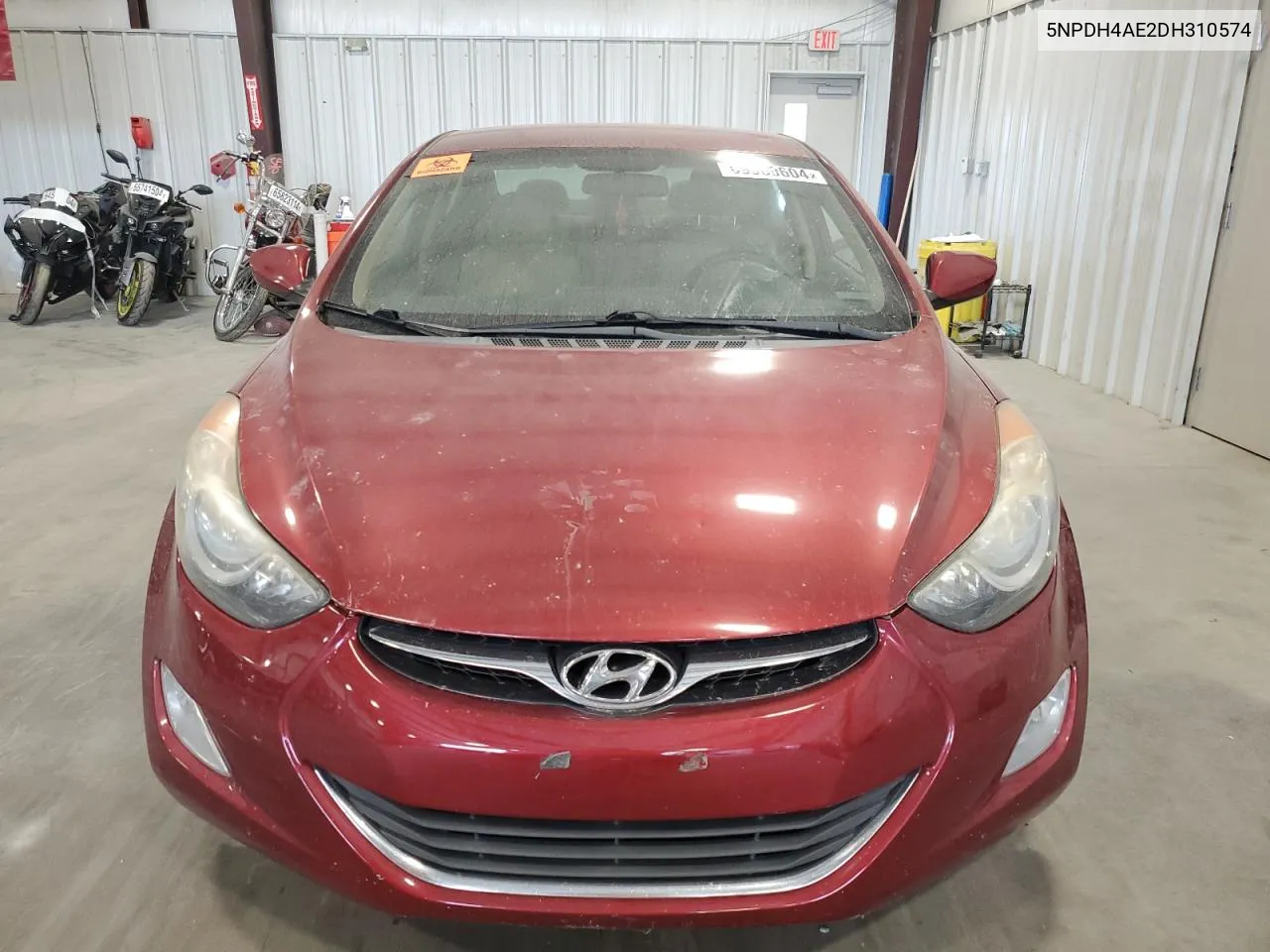 5NPDH4AE2DH310574 2013 Hyundai Elantra Gls