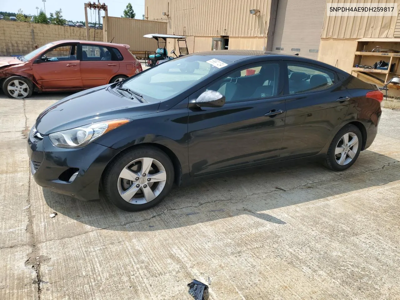 2013 Hyundai Elantra Gls VIN: 5NPDH4AE9DH259817 Lot: 69991124