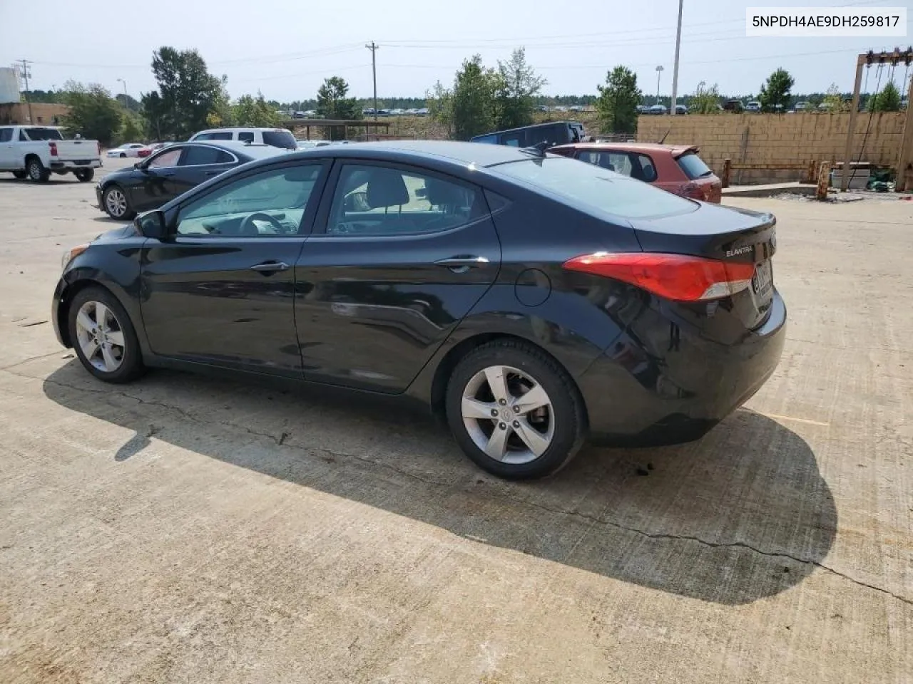 2013 Hyundai Elantra Gls VIN: 5NPDH4AE9DH259817 Lot: 69991124