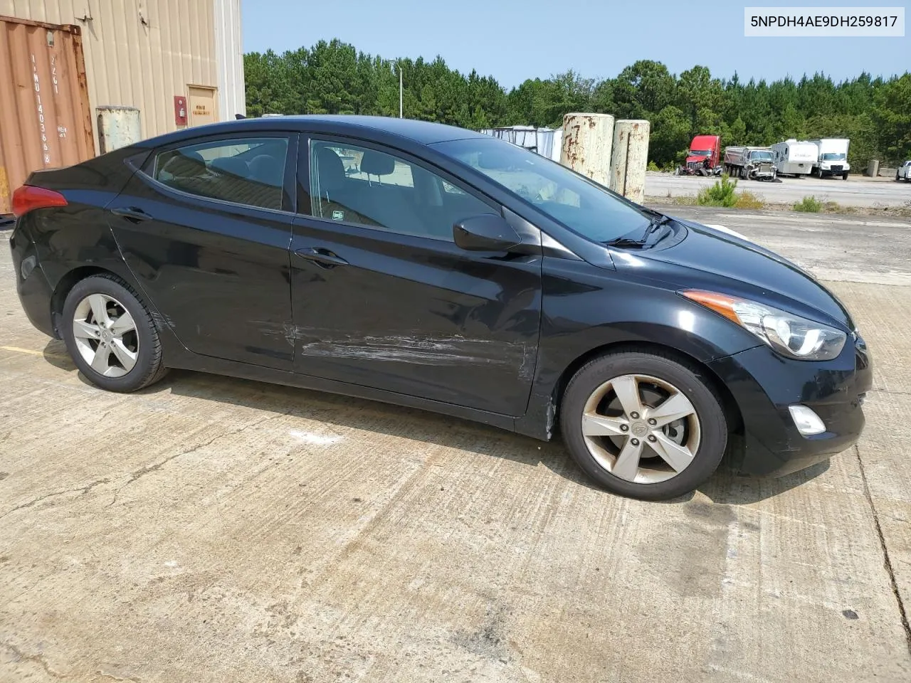 2013 Hyundai Elantra Gls VIN: 5NPDH4AE9DH259817 Lot: 69991124