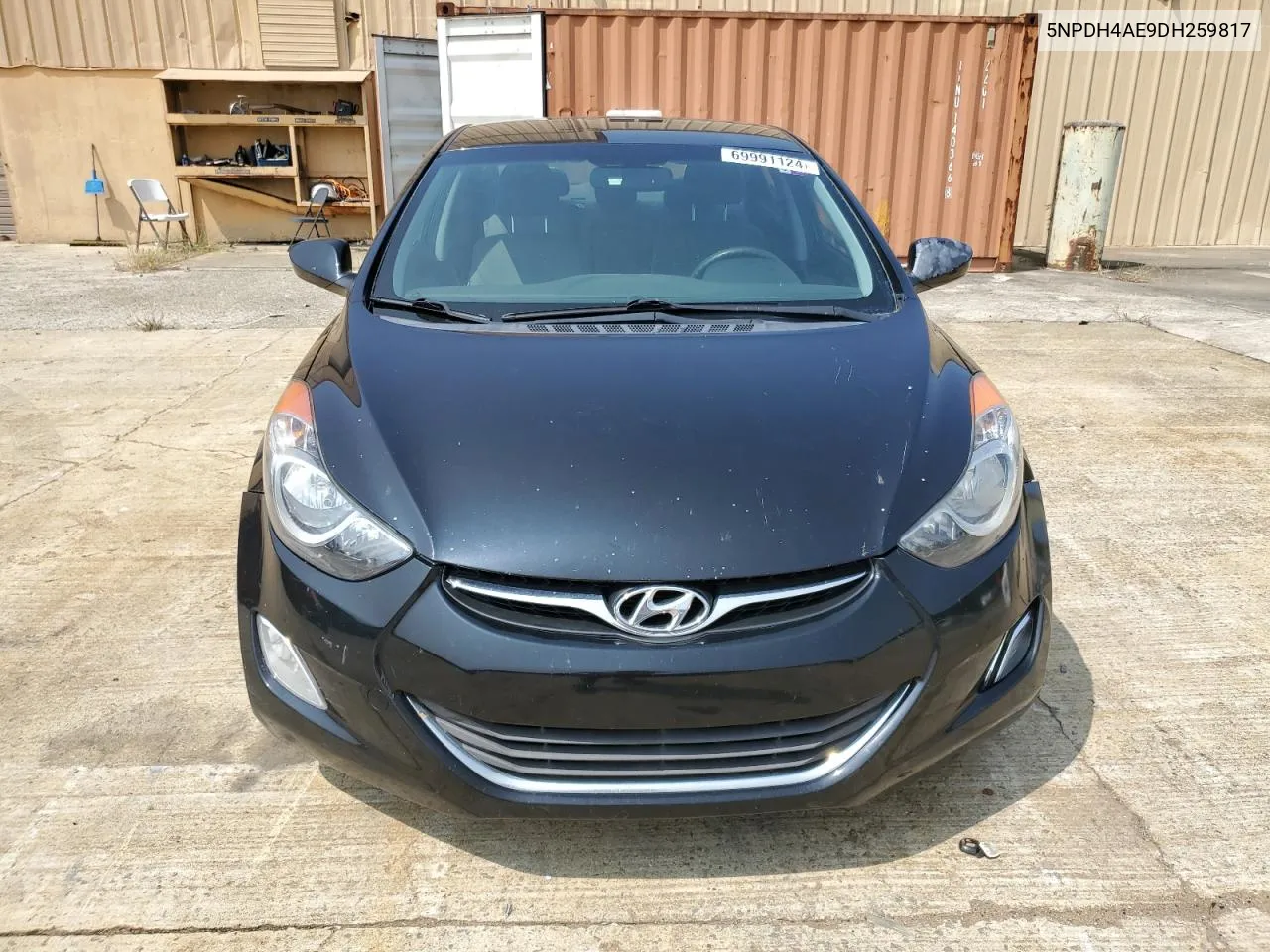 2013 Hyundai Elantra Gls VIN: 5NPDH4AE9DH259817 Lot: 69991124