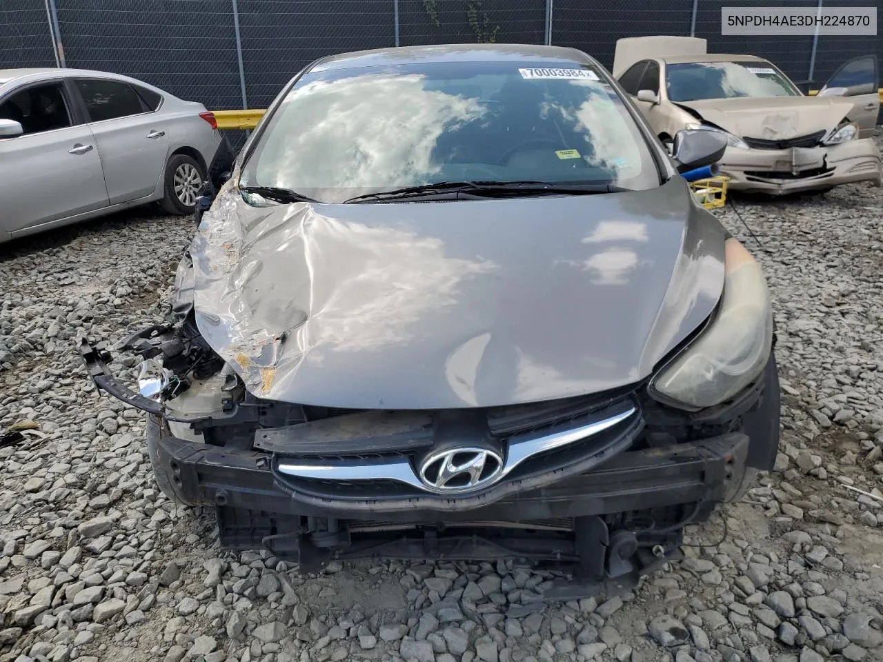 5NPDH4AE3DH224870 2013 Hyundai Elantra Gls