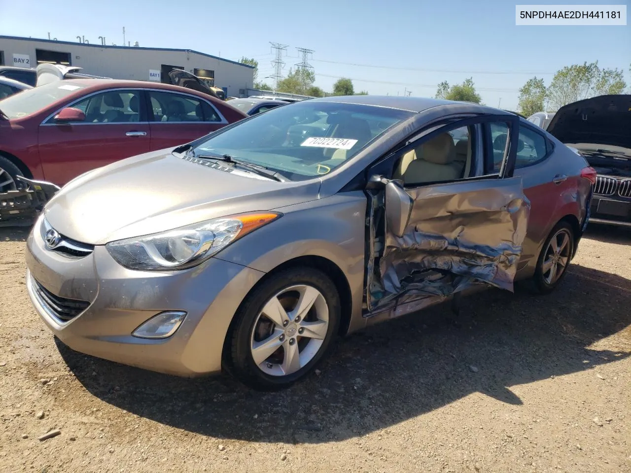 5NPDH4AE2DH441181 2013 Hyundai Elantra Gls