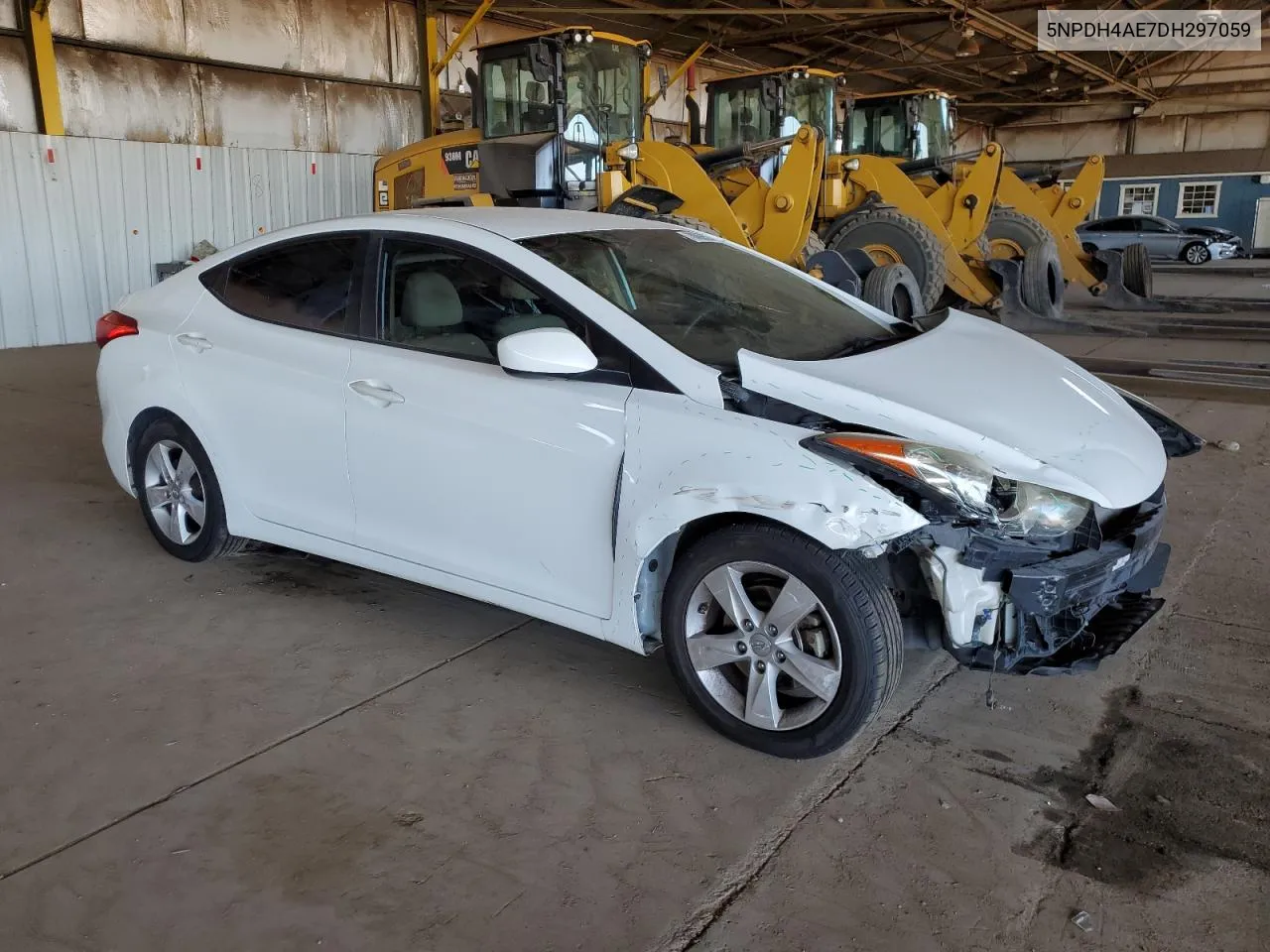 2013 Hyundai Elantra Gls VIN: 5NPDH4AE7DH297059 Lot: 70066524