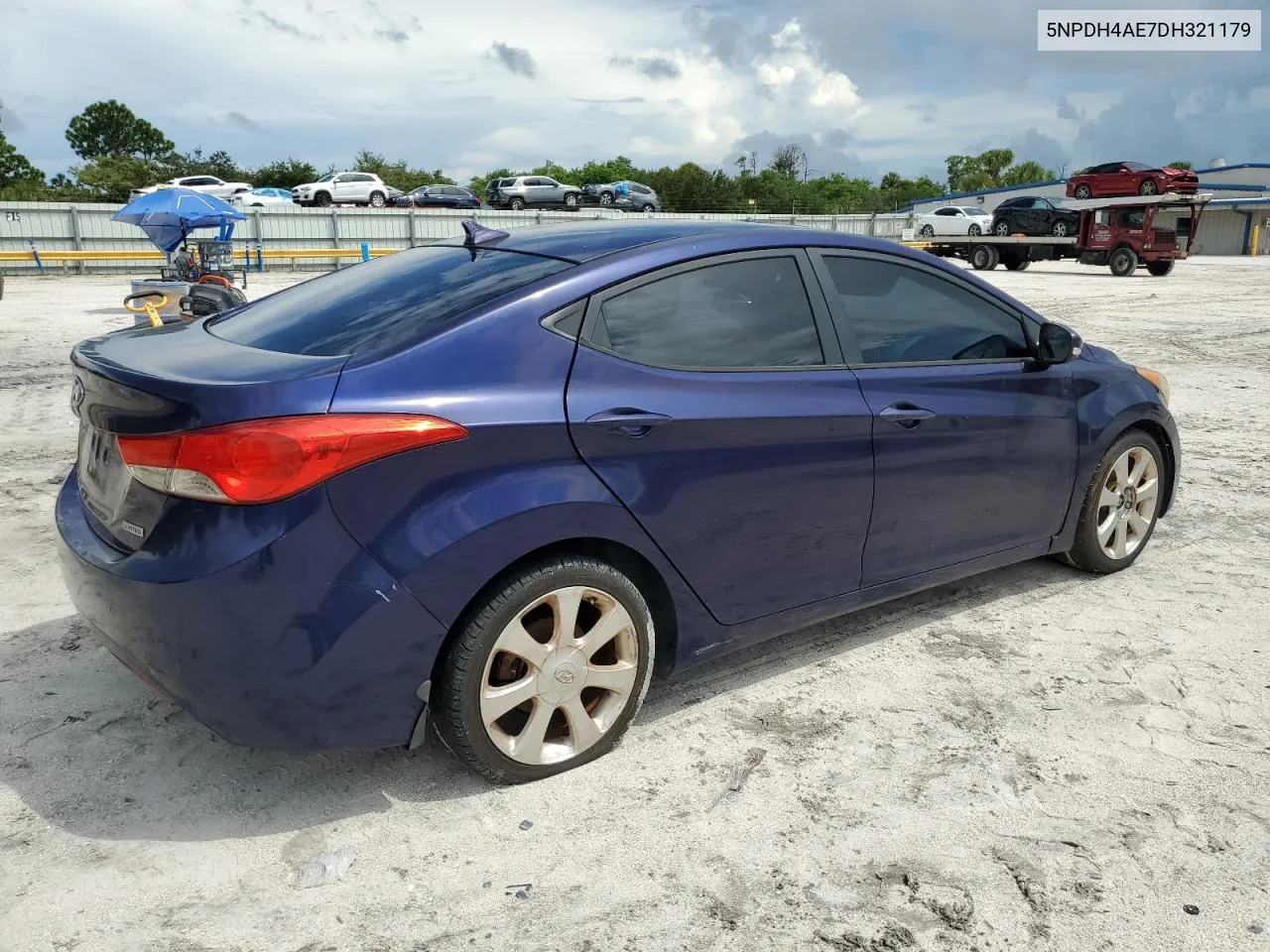 2013 Hyundai Elantra Gls VIN: 5NPDH4AE7DH321179 Lot: 70130544