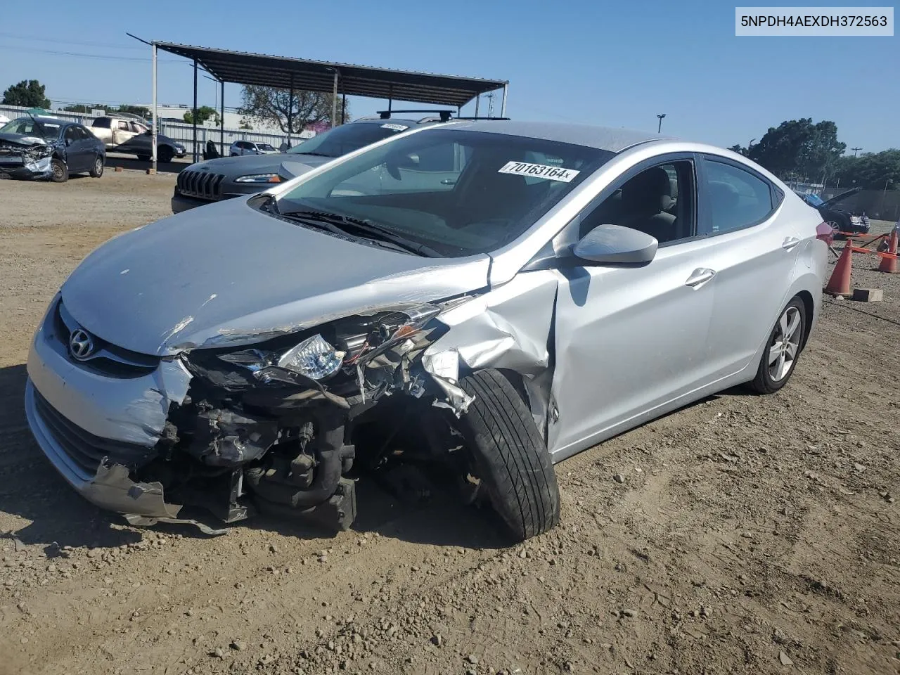 5NPDH4AEXDH372563 2013 Hyundai Elantra Gls