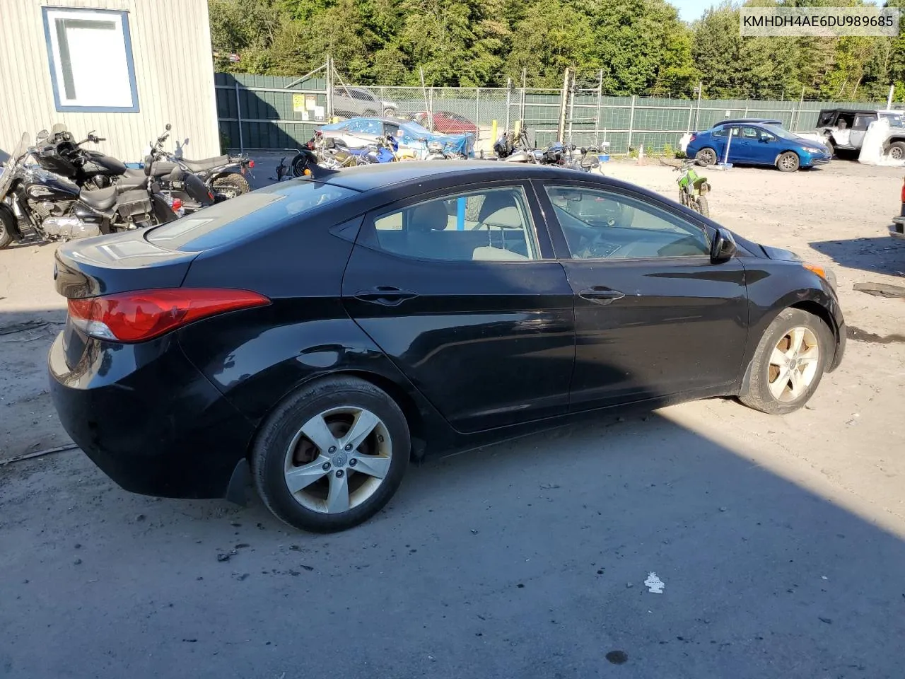 KMHDH4AE6DU989685 2013 Hyundai Elantra Gls