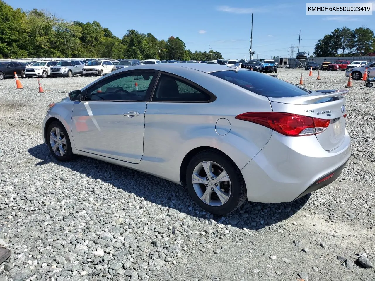 2013 Hyundai Elantra Coupe Gs VIN: KMHDH6AE5DU023419 Lot: 70173704