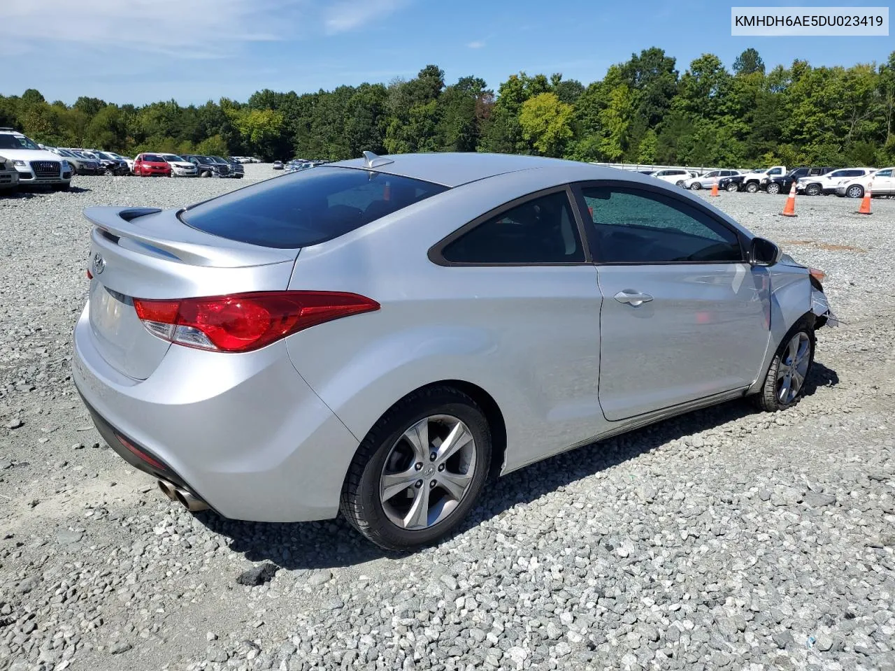 2013 Hyundai Elantra Coupe Gs VIN: KMHDH6AE5DU023419 Lot: 70173704