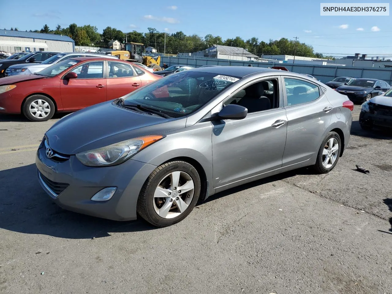 2013 Hyundai Elantra Gls VIN: 5NPDH4AE3DH376275 Lot: 70249214