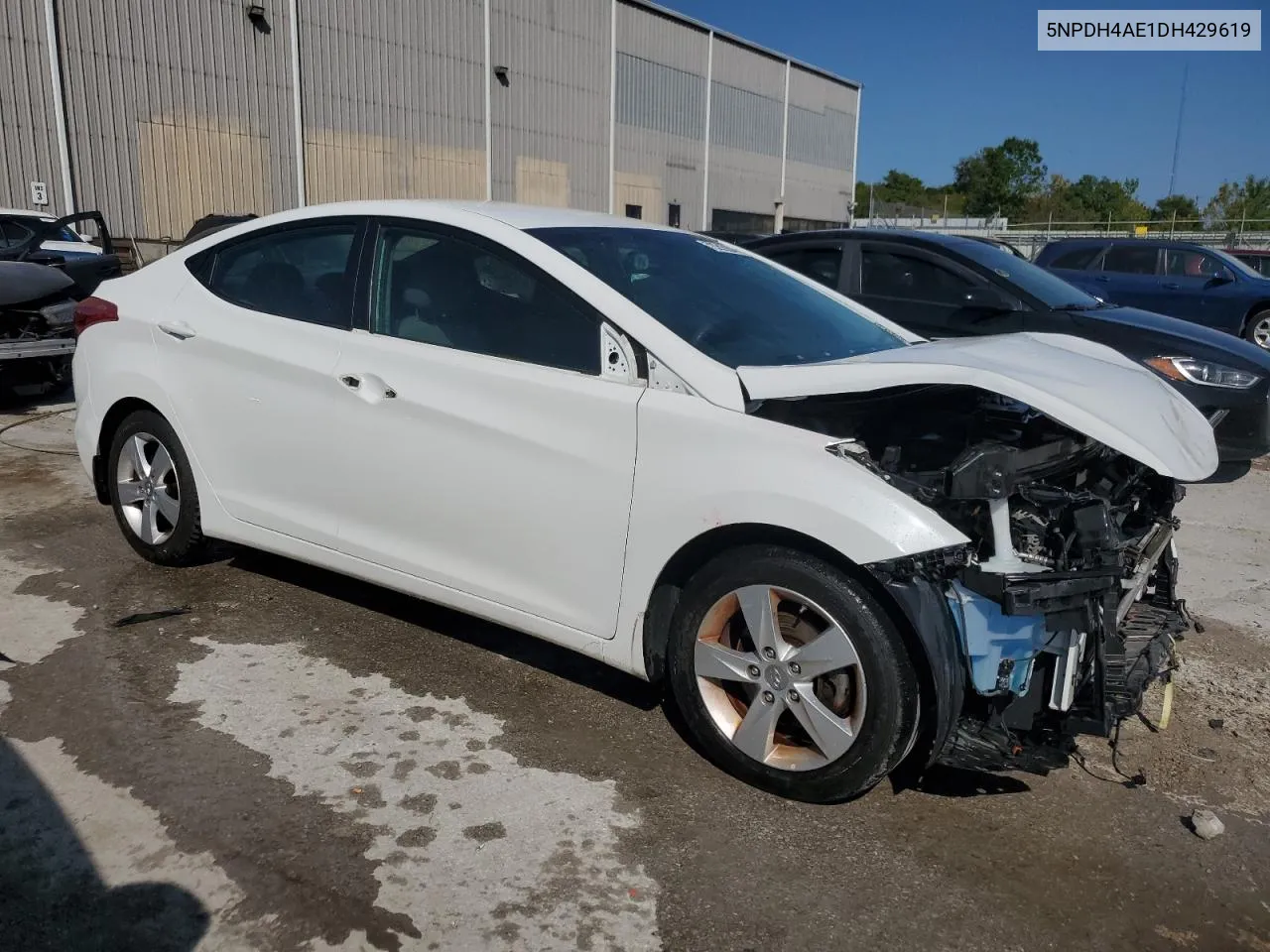 5NPDH4AE1DH429619 2013 Hyundai Elantra Gls