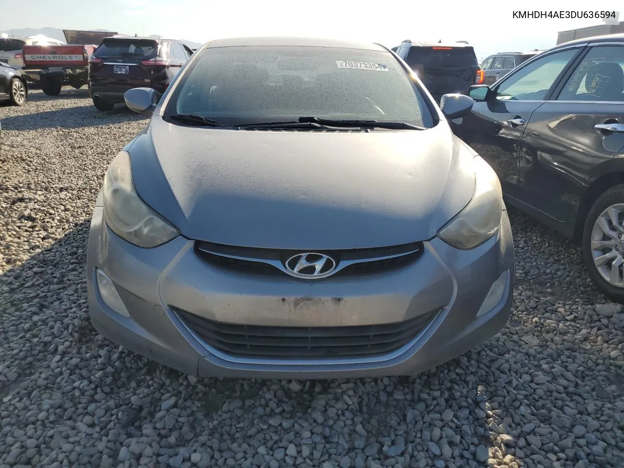 KMHDH4AE3DU636594 2013 Hyundai Elantra Gls