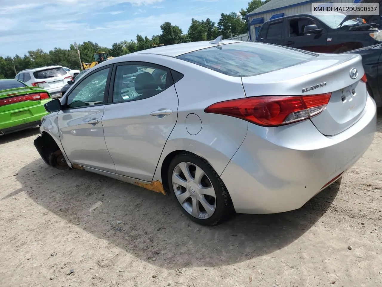 2013 Hyundai Elantra Gls VIN: KMHDH4AE2DU500537 Lot: 70381544