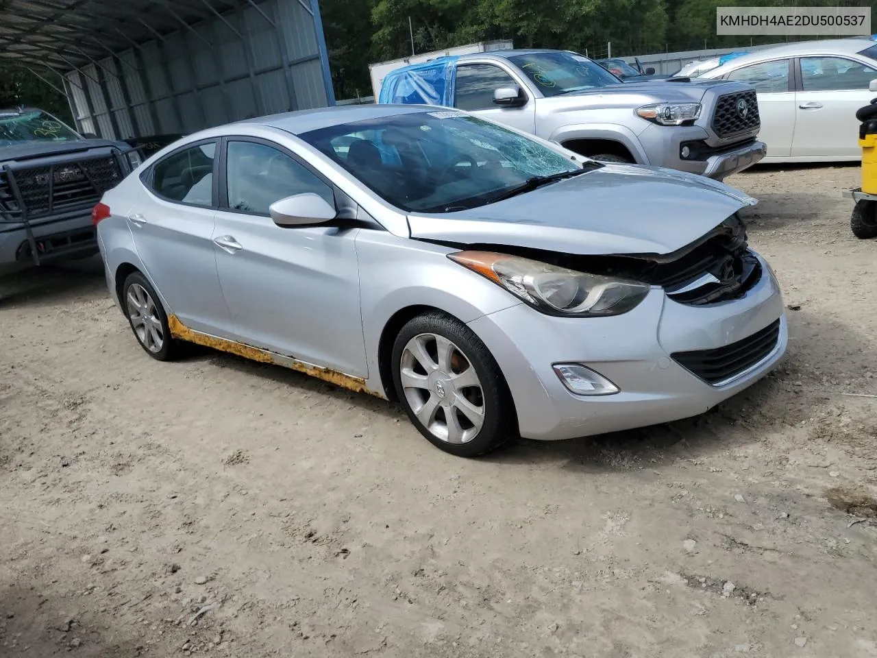 2013 Hyundai Elantra Gls VIN: KMHDH4AE2DU500537 Lot: 70381544