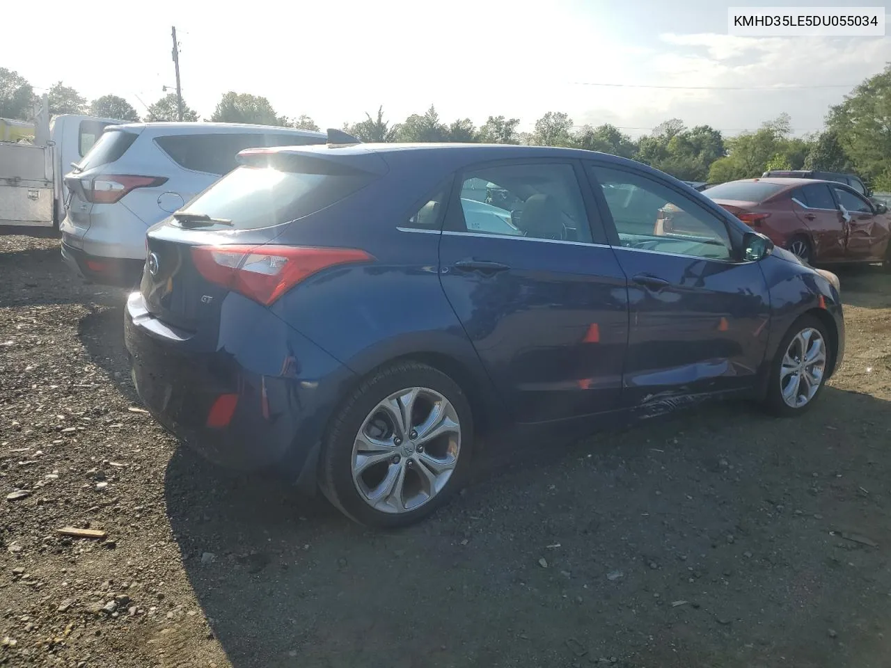 2013 Hyundai Elantra Gt VIN: KMHD35LE5DU055034 Lot: 70382464