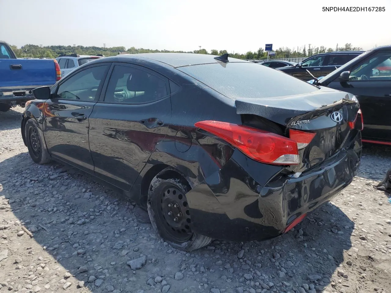 2013 Hyundai Elantra Gls VIN: 5NPDH4AE2DH167285 Lot: 70385894