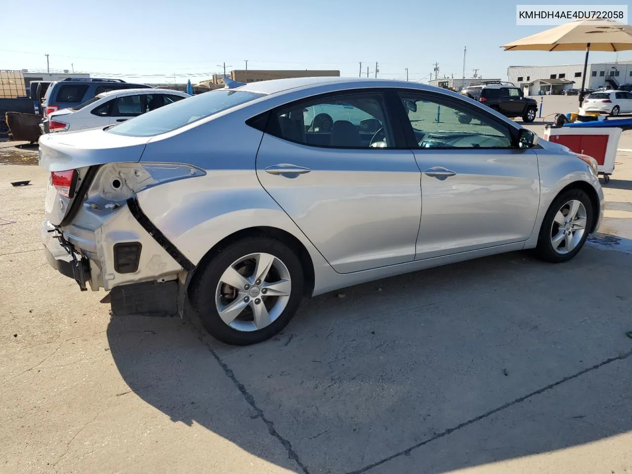 2013 Hyundai Elantra Gls VIN: KMHDH4AE4DU722058 Lot: 70463024