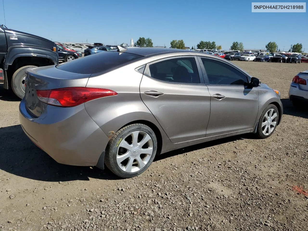 5NPDH4AE7DH218988 2013 Hyundai Elantra Gls