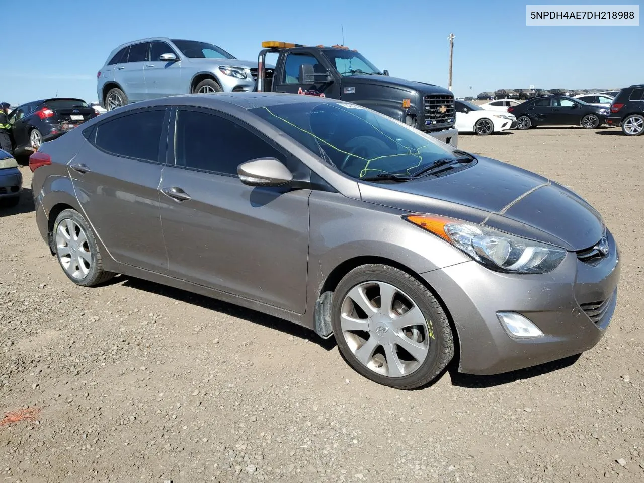 2013 Hyundai Elantra Gls VIN: 5NPDH4AE7DH218988 Lot: 70468944