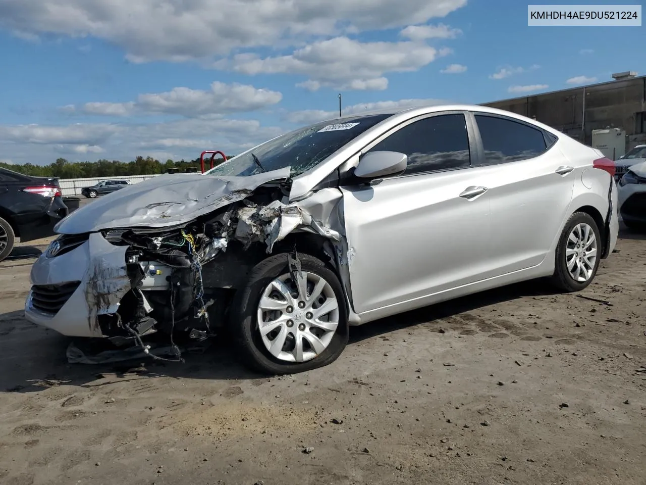 KMHDH4AE9DU521224 2013 Hyundai Elantra Gls