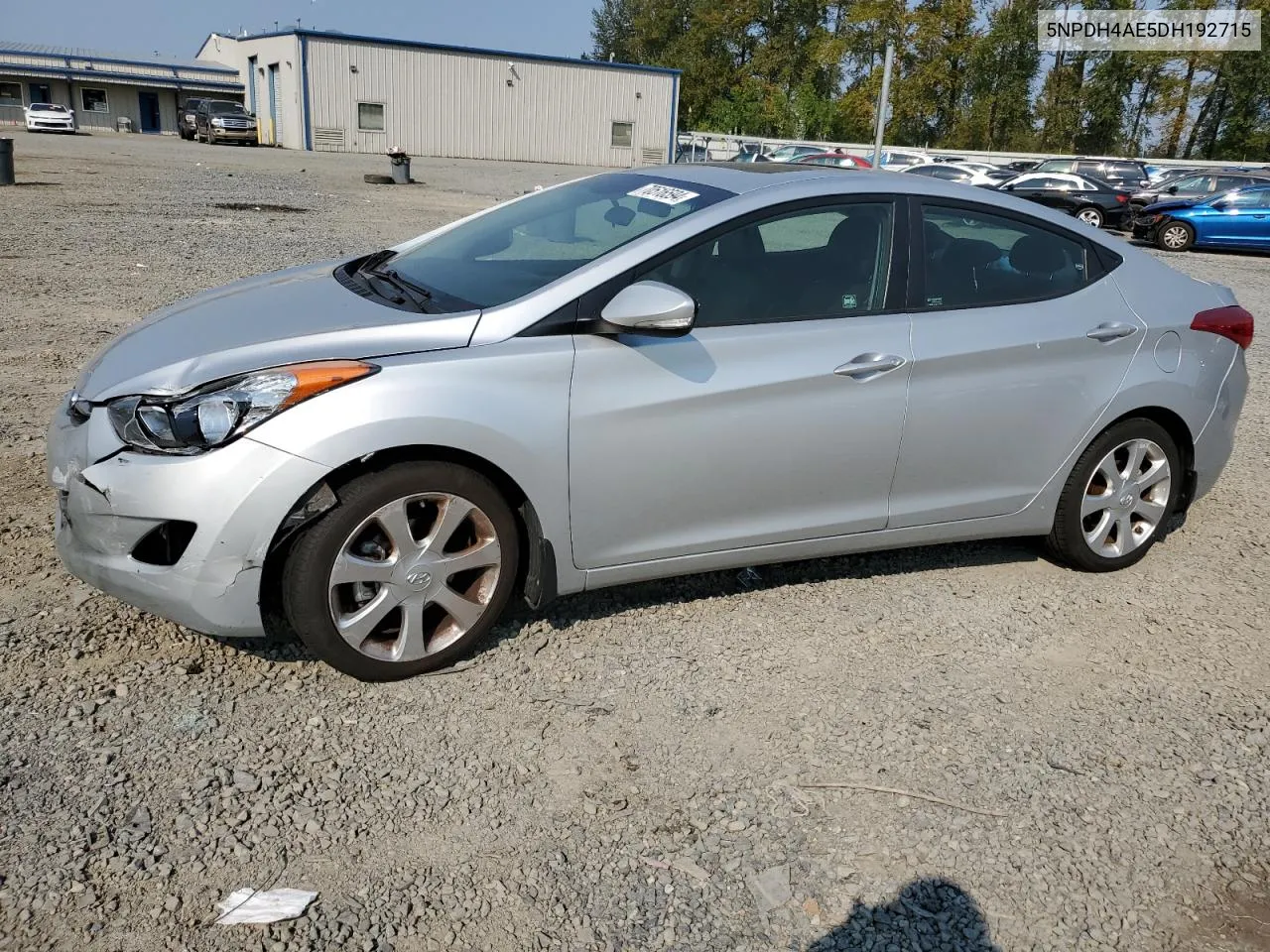 2013 Hyundai Elantra Gls VIN: 5NPDH4AE5DH192715 Lot: 70516594