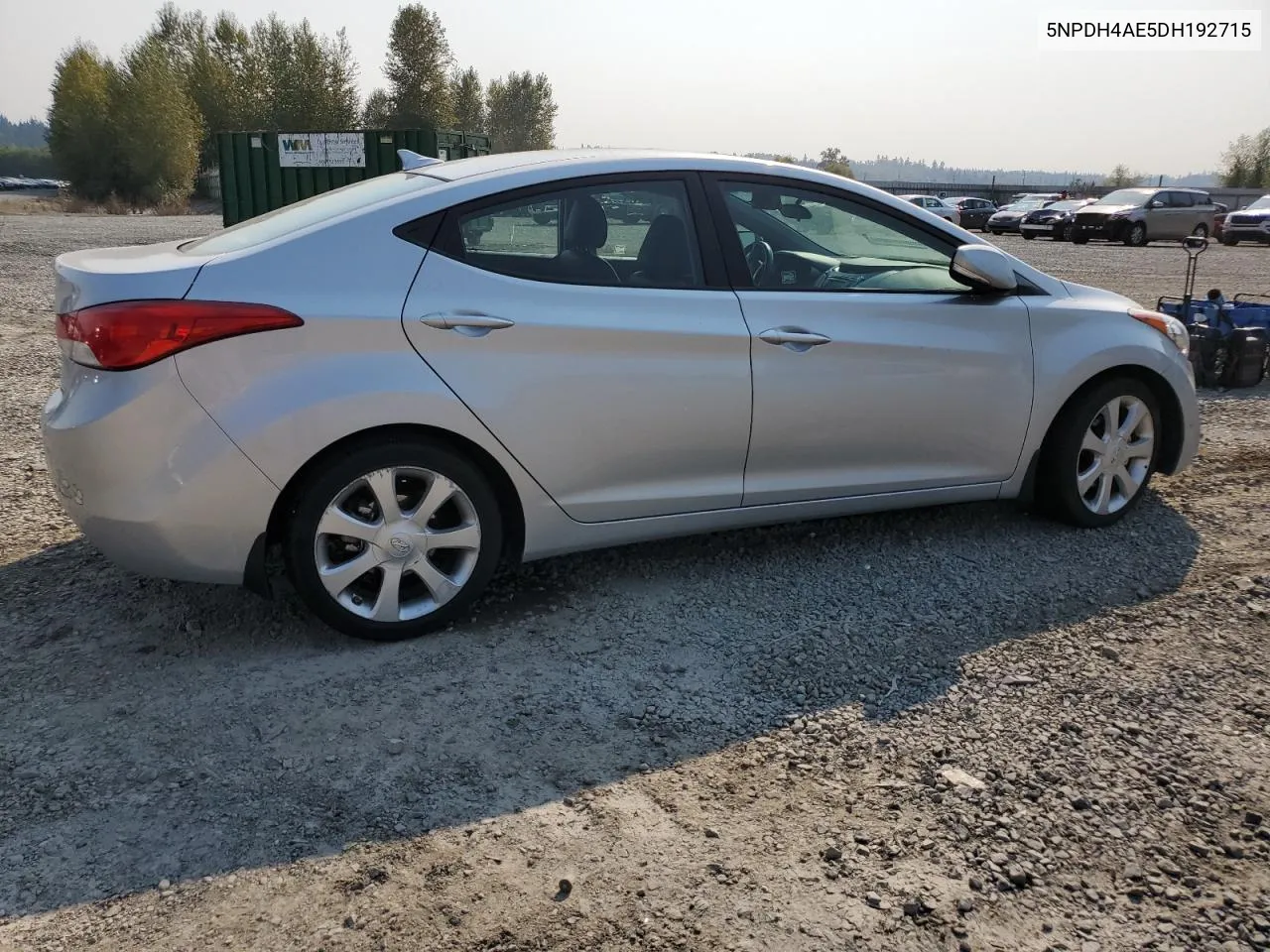 2013 Hyundai Elantra Gls VIN: 5NPDH4AE5DH192715 Lot: 70516594